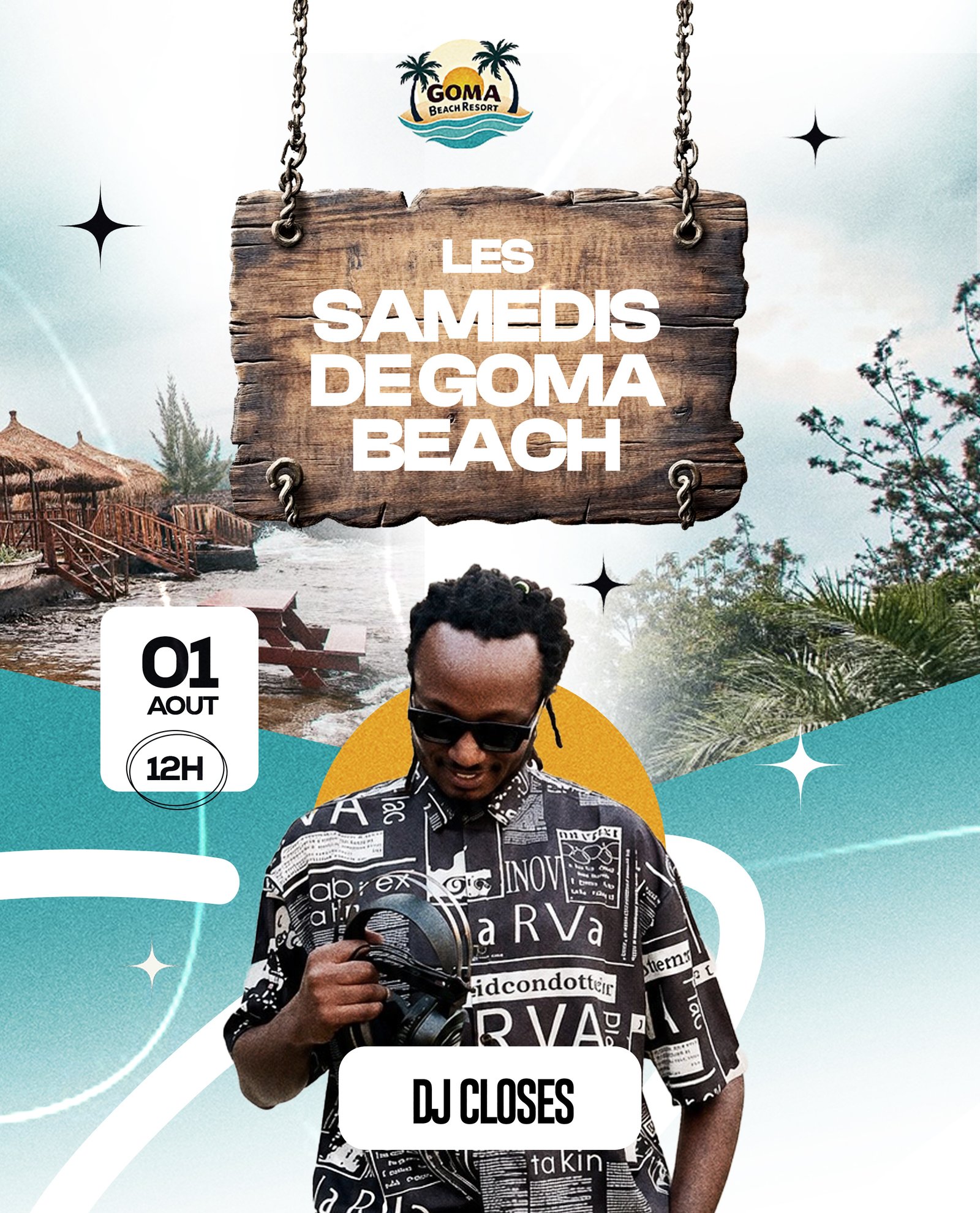 Les samedis de Goma Beach